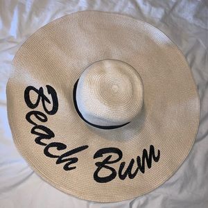 Beach Bum Wide Rimmed Adjustable Hat